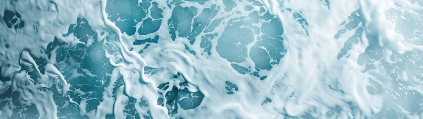 Obraz premium Nature’s Artistry: The Splashing Ocean Waves