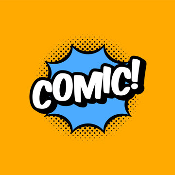 comic style background vector design