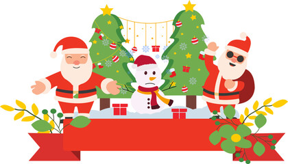 Christmas Decoration Illustration 