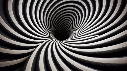 Contraction Vibrations - Optical Illusions. generative ai
