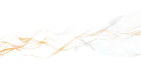 Luminous gold wavy line light line, golden wave lights , Golden stars dust trail sparkling particles isolated on transparent png. - obrazy, fototapety, plakaty