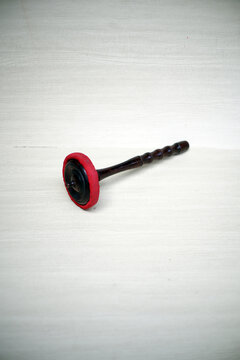 traditional Javanese gamelan musical instrument. a beating musical instrument for sounding gender or slenthem