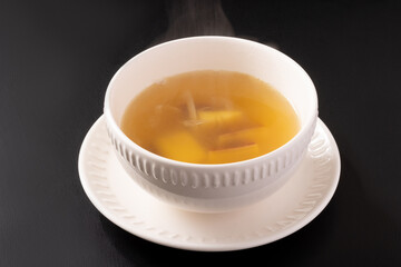 さつまいものオニオンスープ