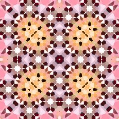 Seamless abstract square pattern. Watercolor and alcohol ink. Author's patterns