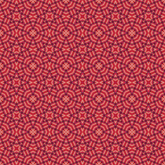 Seamless braided pattern of lines. Square abstract pattern. Woven fabric texture