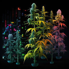 Cannabis Genetics Visual Representation