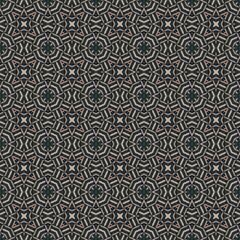 Seamless braided pattern of lines. Square abstract pattern. Woven fabric texture