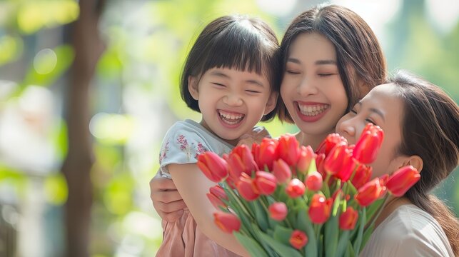 A Bouquet of Love Celebrating Mother Day with Joy and Affection