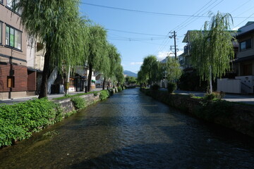 street in the village
