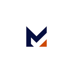 M logo and check mark
