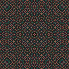 Seamless braided pattern of lines. Square abstract pattern. Woven fabric texture