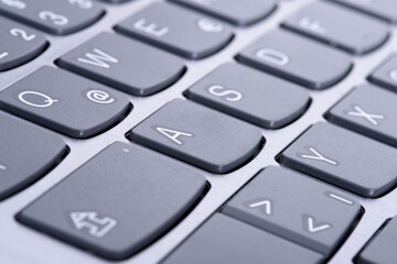 Close-up of a computer keyboard