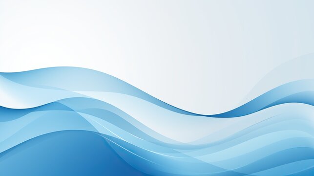 abstract blue wave background with lines