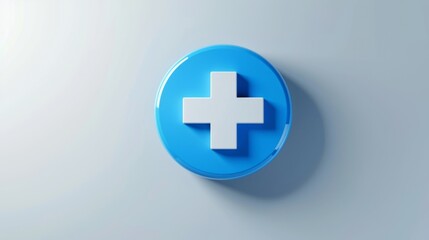 Obraz premium healthcare 3d illustration generative ai