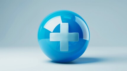 Obraz premium healthcare 3d illustration generative ai