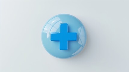 Obraz premium healthcare 3d illustration generative ai