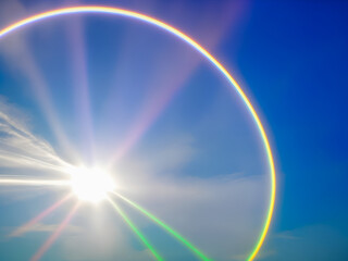 sun in the sky