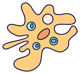 Retro Biology Sticker