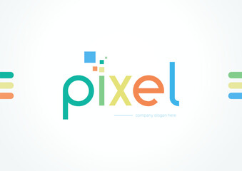 Colorful Pixel Logo Design Vector Template.
Pixel IT Brand or Tech Company Premium Logo Design Illustration.
Modern Pixel Icon or Symbol Premium Design.