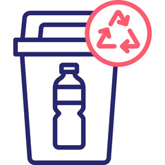 Plastic Bin Icon
