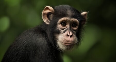 Introspective gaze of a primate in the wild