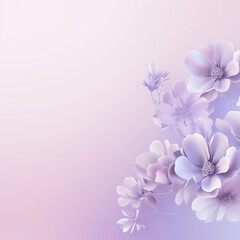 Fototapeta na wymiar Pale Purple Gradient Background