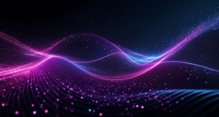  Electric Vibes - A Futuristic Abstract Wave