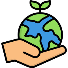 Save The Planet Icon