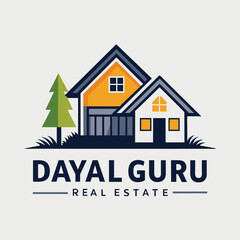 Real Estate Logo Concept by DAYALGURU