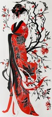 A modern interpretation of the classic Chinese paper cutting art