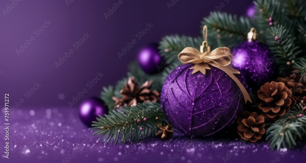 Canvas Prints  Elegant Christmas Decoration