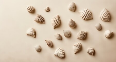  Seashells, a symbol of the sea's whispers and the beauty of nature