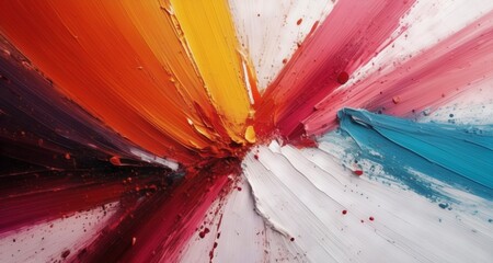  Vibrant abstract art explosion