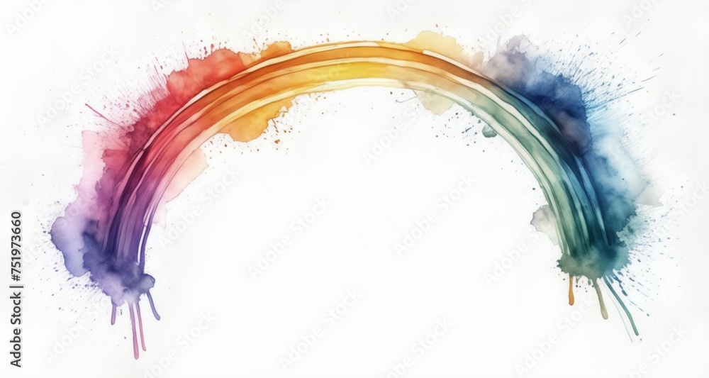 Wall mural  Rainbow of Hope and Joy