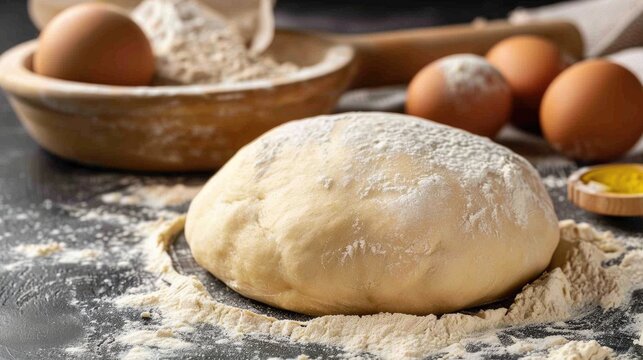 wheat atta Fresh Dough 