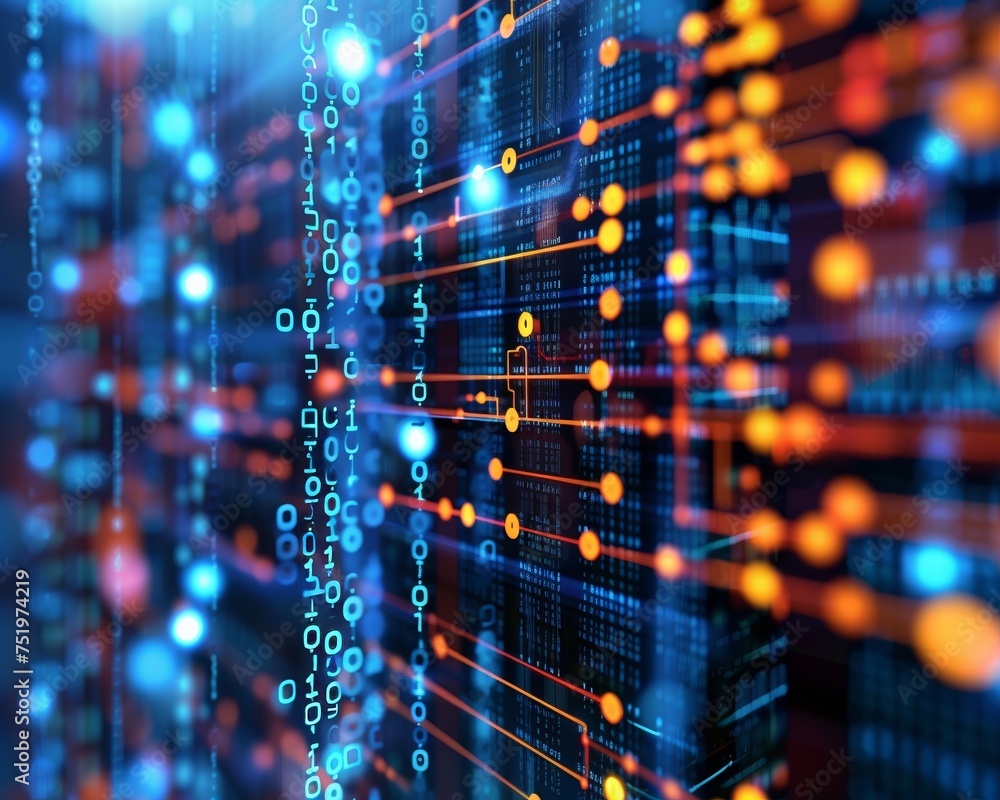 Poster the year 2090 cybersecurity is all handled by quantum computers