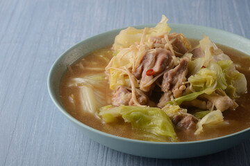 鶏キャベツ鍋