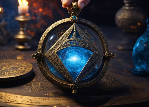 amulet of predictions. magic rite.