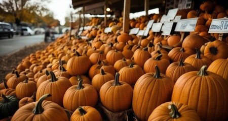  Autumn bounty at the pumpkin patch