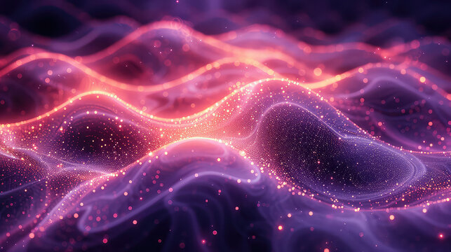 Wavy purple background for graphics use. Created with Ai