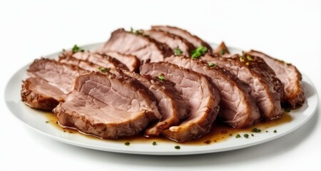  Deliciously grilled steak, ready to be savored!