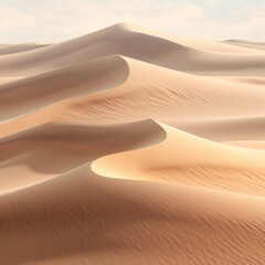 Smooth Sand Dunes Texture