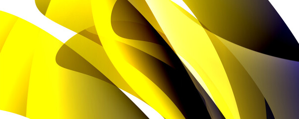 Wave lines and dynamic geometric design. Vector Illustration For Wallpaper, Banner, Background, Card, Book Illustration, landing page