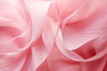 Floral-inspired pink spiral background, with petals swirling in an elegant and harmonious dance, Generative AI