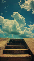 Phone wallpaper stairway to the sky