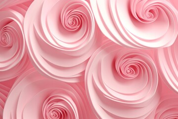 Mesmerizing and intricate pink spiral patterns, forming a visually engaging and sophisticated backdrop, Generative AI