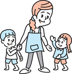 nursery school illustration