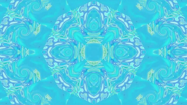 abstract colorful kaleidoscope motion graphics background