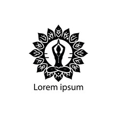 a yoga logo design