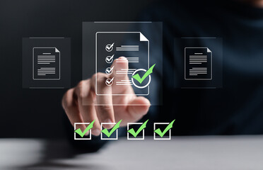 Business performance checklist, Business evaluation, project approval and enhancing business...